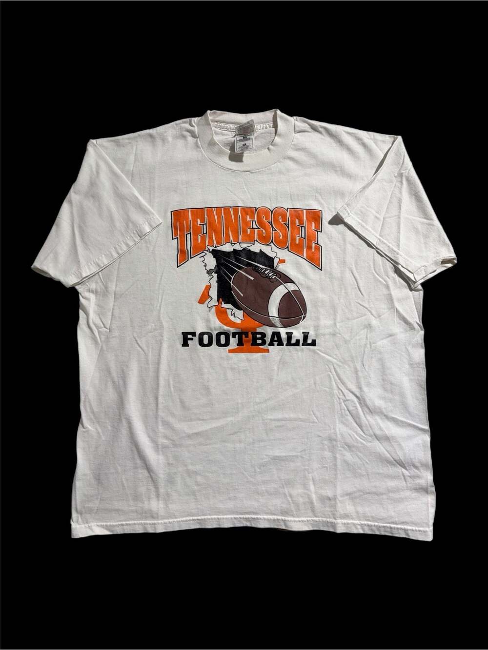 Vintage Tennessee Volunteers Football Graphic T-Shirt